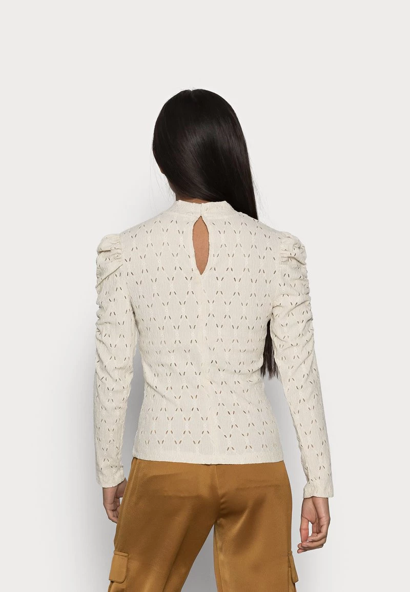 Auslauf 🥰 ONLY Petite Damen ONLROSALINE HIGHNECK PUFF - Bluse - Pumice Stone 🔔 – Bild 3