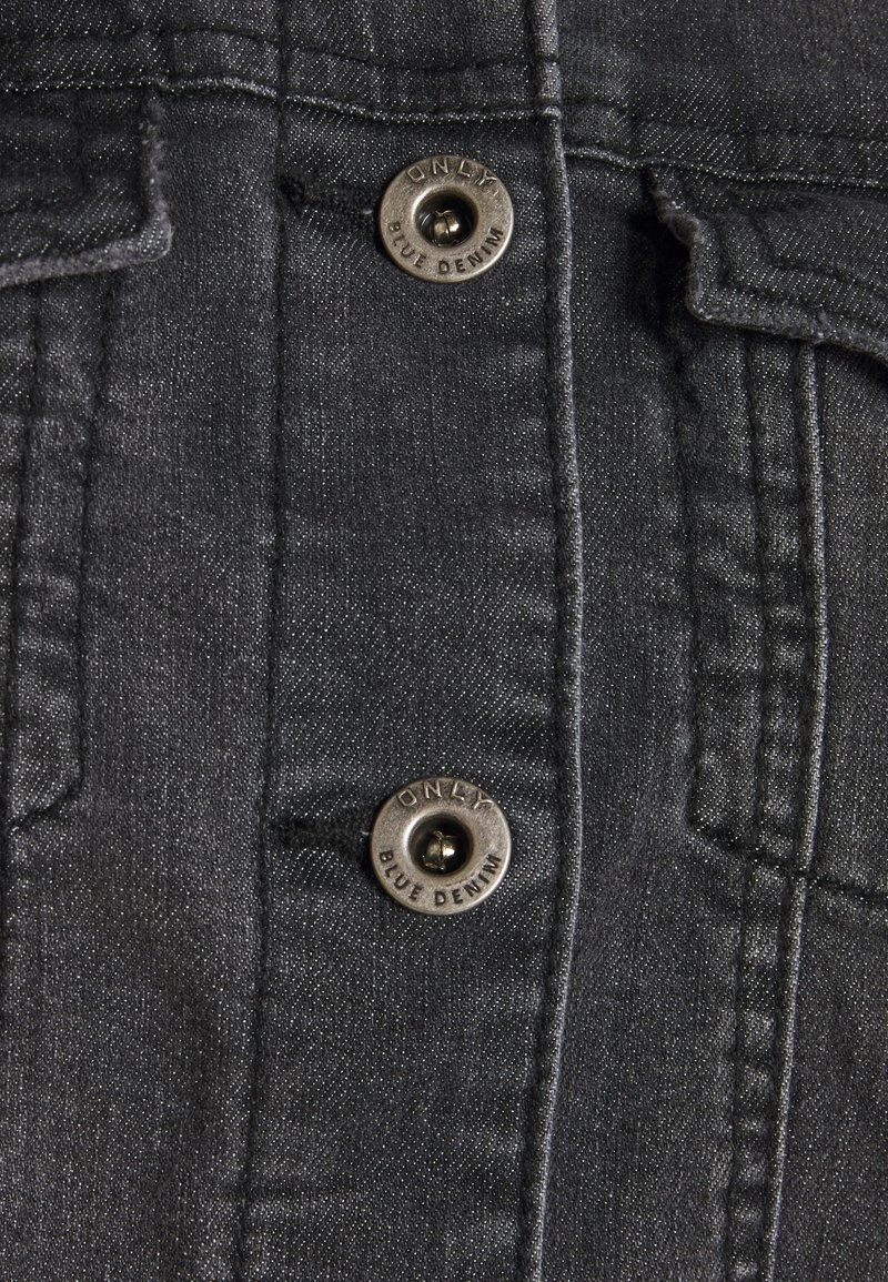 Brandneu 🔥 ONLY Petite Damen ONLDINA JACKET PETITE - 👖 Jeansjacke - Black ⭐ – Bild 3