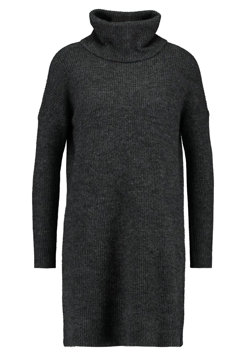 Blitzangebot 🔥 ONLY Petite ONLJANA 👗 DRESS - Strickkleid - Dark Grey Melange | Damen 😉 – Bild 5