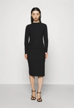 Billig 👏 ONLY Petite Damen ONLNELLA 👗 SKIRT SET - Langarmshirt - Black 💯