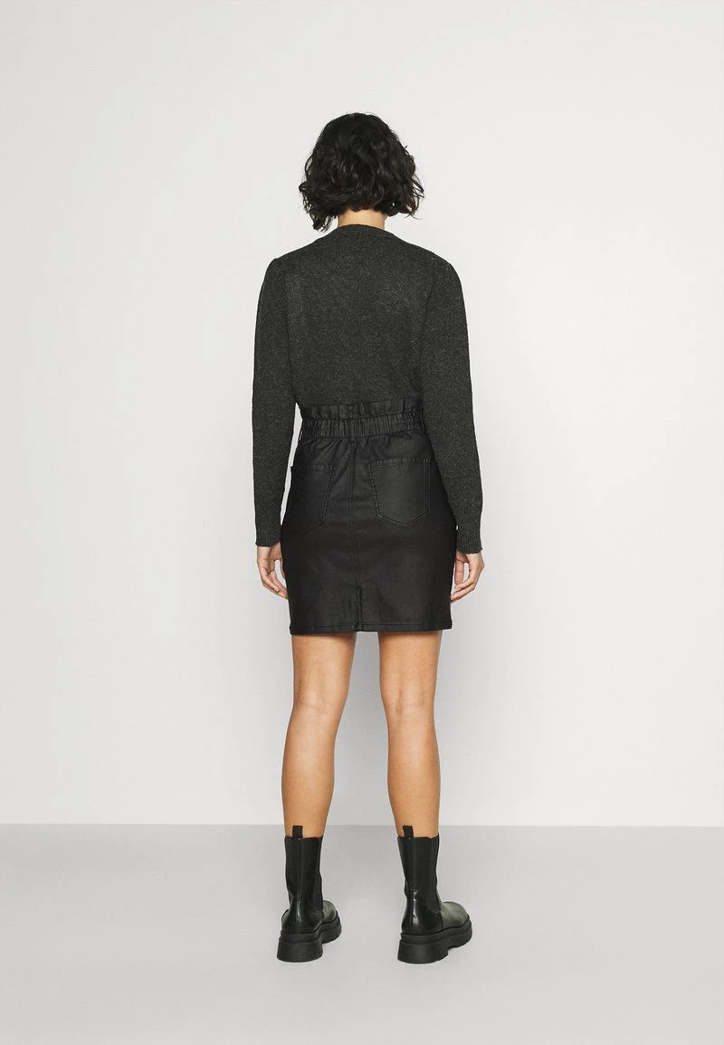 Besorgen 😍 ONLY Petite Damen ONLBILLI 🧥 COAT 👗 SKIRT - Minirock - Black ✨ – Bild 3