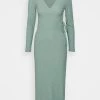 Coupon 👍 ONLY Petite ONLNELLA WRAP 👗 DRESS - Jerseykleid - Chinois Green | Damen 🔔