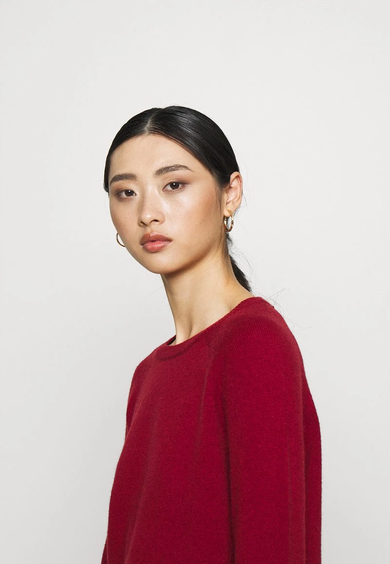 Bestpreis 🎉 ONLY Petite Damen ONLLESLY KINGS - Strickpullover - Merlot Melange ⌛ – Bild 4