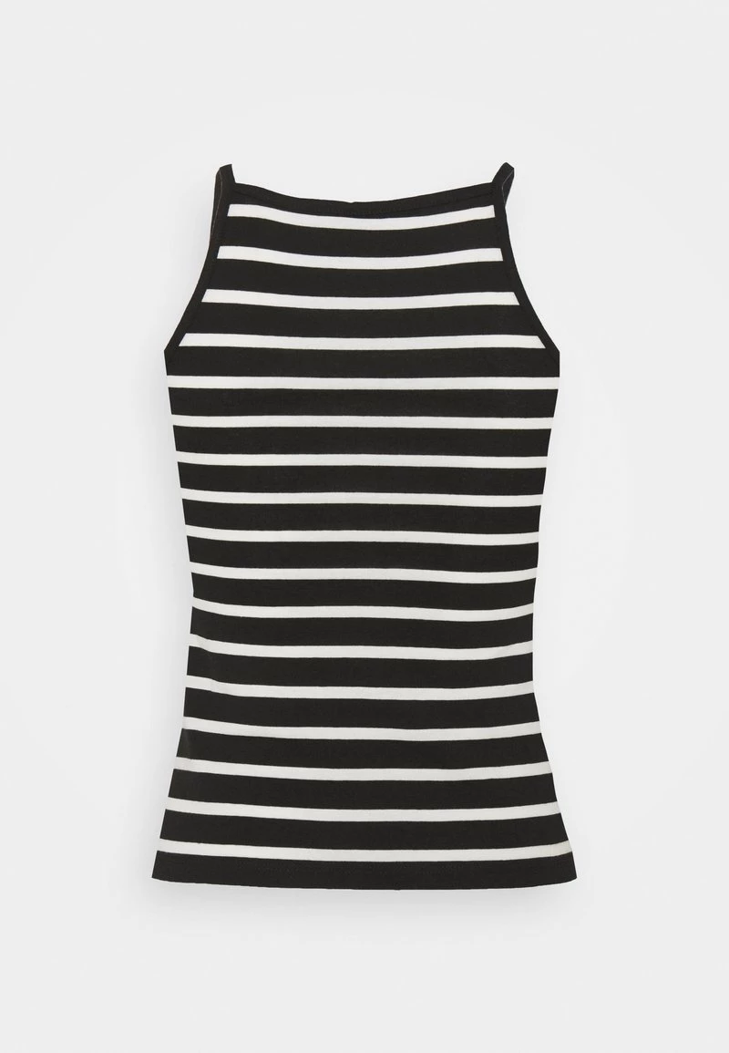 Großhandel 👏 ONLY Petite Damen ONLMAY LIFE STRIPE 2 PACK - Top - Black/black/cloud Dancer ⭐ – Bild 3