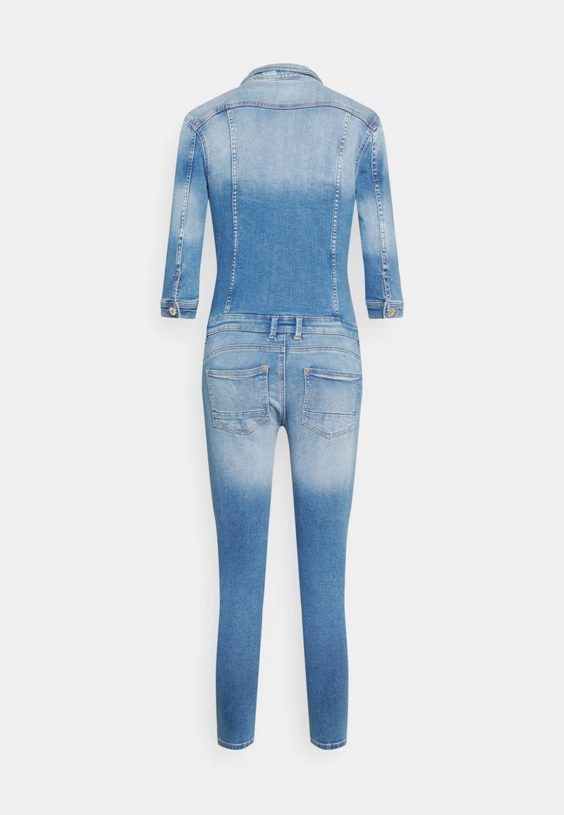 Blitzangebot 🥰 ONLY Petite Damen ONLJULIA 3/4 DESTROY - Jumpsuit - Light Blue Denim 😉 – Bild 2