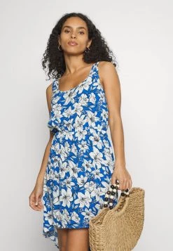 Besorgen 🌟 ONLY Petite Damen ONLFREDERIKKE SARAH 👗 DRESS - Freizeitkleid - Cloud Dancer/surf The Web 🌟