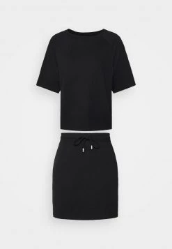 Brandneu 🛒 ONLY Petite Damen ONLDREAMER LIFE KEY SET - T-Shirt Basic - Black ✔️