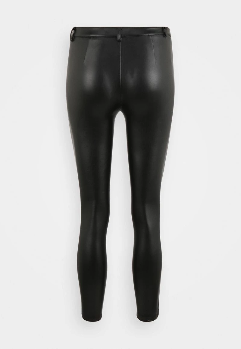 Coupon 👏 ONLY Petite Damen ONLROYAL-MARIA BIKER - Leggings - Hosen - Black 🧨 – Bild 3