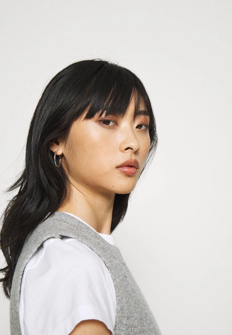 Budget ✔️ ONLY Petite Damen ONLPARIS LIFE - Strickpullover - Light Grey Melange ❤️ – Bild 4