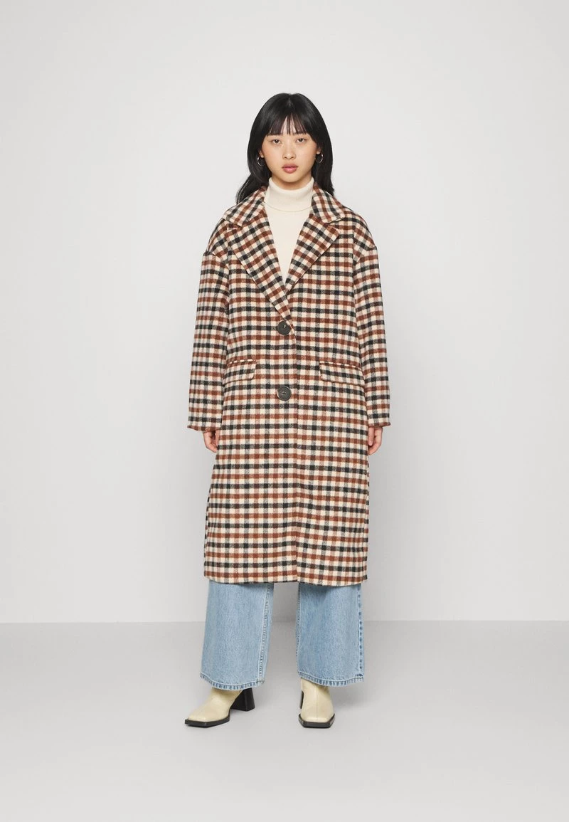 Auslauf 🤩 ONLY Petite Damen ONLDAISY LONG 🧥 COAT PETIT - Klassischer Mantel - Humus 🛒