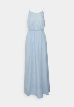 Rabatt ⌛ ONLY Petite Damen ONLPEMA LIFE LONG 👗 DRESS - Maxikleid - Light Blue Denim ❤️