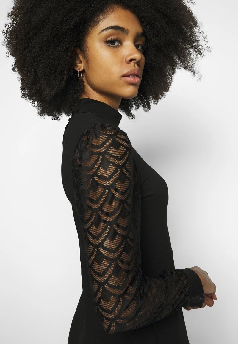 Bestes Angebot 🤩 ONLY Petite Damen ONLMILLE LIFE MIX 👗 DRESS - Jerseykleid - Black 👏 – Bild 7