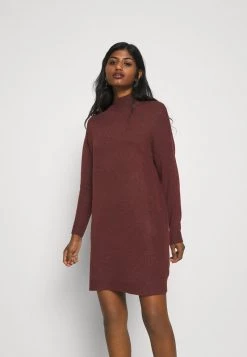 Neu 🌟 ONLY Petite Damen ONLPRIME 👗 DRESS - Strickkleid - Fired Brick/elange 🔥