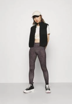 Neu ⌛ ONLY Petite Damen ONLSPORTY 2 PACK - Leggings - Hosen - Black/tannin 👍