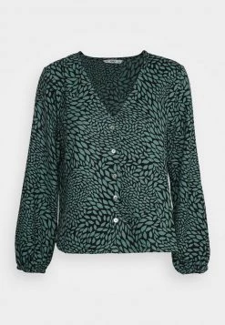 Top 10 🎁 ONLY Petite Damen ONLNOELLE LIFE VNECK - Bluse - Dark Ivy ✔️