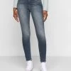 Bester Verkauf 🎁 ONLY Petite Damen ONLBLUSH LIFE - 👖 Jeans Skinny Fit - Special Blue Grey Denim 😉