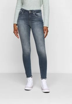 Bester Verkauf 🎁 ONLY Petite Damen ONLBLUSH LIFE - 👖 Jeans Skinny Fit - Special Blue Grey Denim 😉
