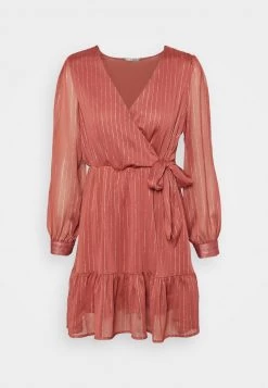 Großhandel 😀 ONLY Petite Damen ONLMARCELA WRAP 👗 DRESS - Freizeitkleid - Apple Butter ⌛
