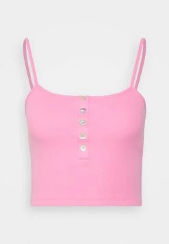 Bestes Angebot 👍 ONLY Petite Damen ONLNESSA SHORT BUTTON - Top - Sachet Pink 👍