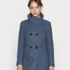 Bester Verkauf 🔔 ONLY Petite Damen ONLNEWSOPHIA 🧥 COAT - Kurzmantel - China Blue Melange India Ink 🎁