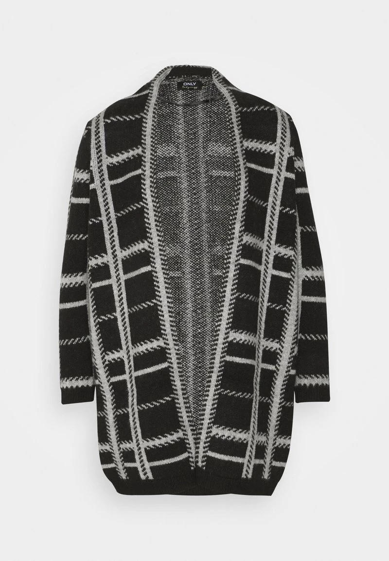 Neu 😀 ONLY Petite Damen ONLBERNA LONG OPEN - Strickjacke - Black ✔️ – Bild 4