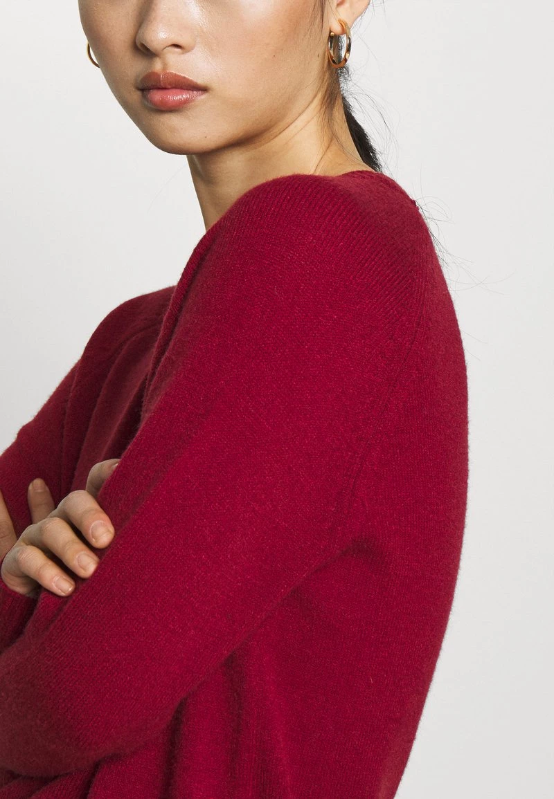 Bestpreis 🎉 ONLY Petite Damen ONLLESLY KINGS - Strickpullover - Merlot Melange ⌛ – Bild 6