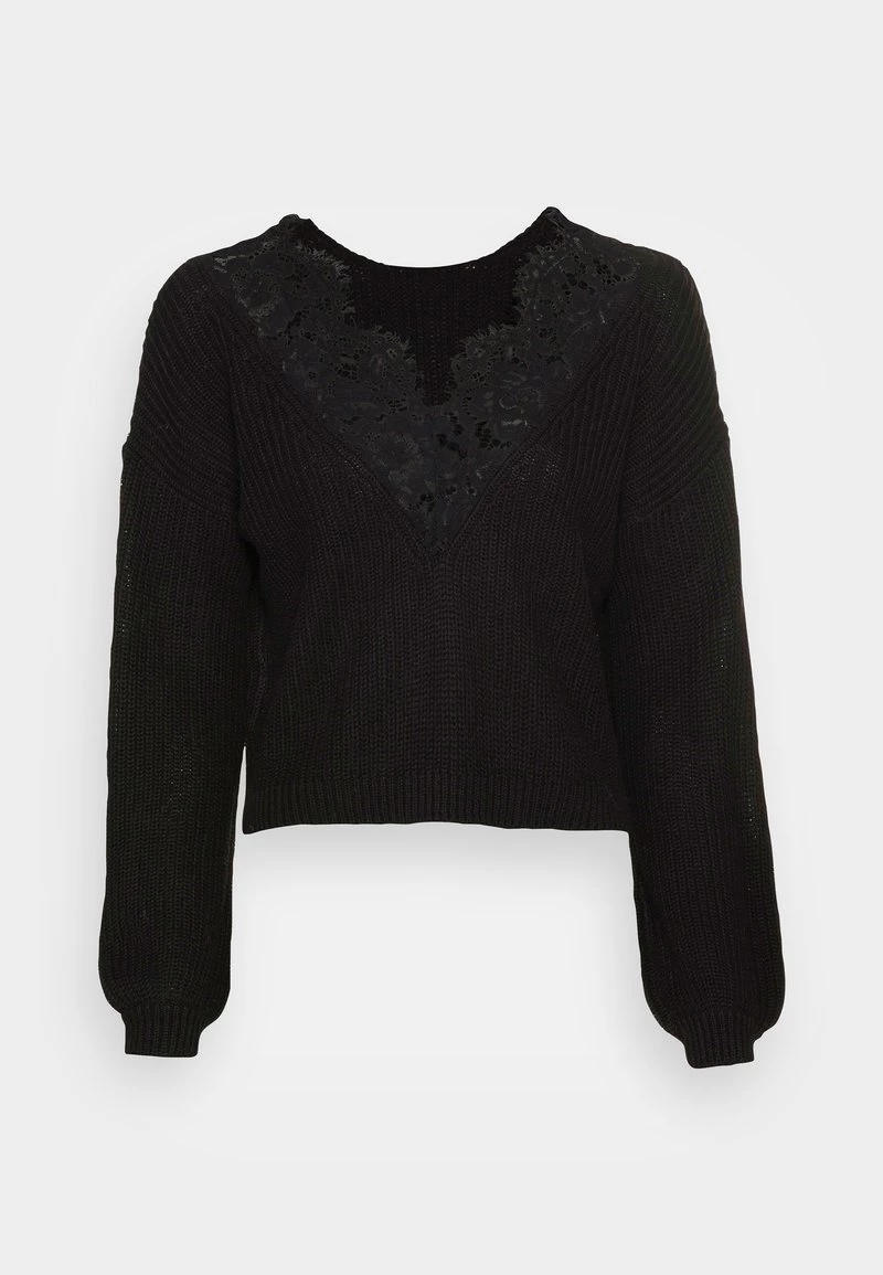 Neu 🌟 ONLY Petite Damen ONLXENIA - Strickpullover - Black 🎁 – Bild 4