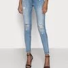 Coupon ✨ ONLY Petite Damen ONLBLUSH LIFEMID - 👖 Jeans Skinny Fit - Light Blue Denim 😀