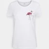 Besorgen 🌟 ONLY Petite Damen ONLKITA 🌞 SUMMER - T-Shirt Print - White 🌟