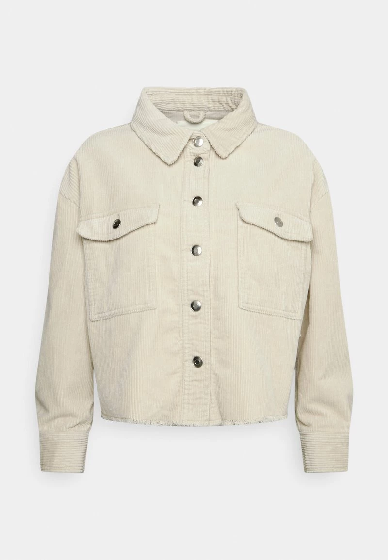 Am billigsten 🥰 ONLY Petite Damen ONLMARINA BITTEN LIFE - Leichte Jacke - Pumice Stone 😉