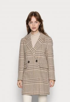 Budget 🛒 ONLY Petite Damen ONLNEWSELENA LIFE 🧥 COAT - Klassischer Mantel - Pumice Stone/rubber/cloud Dancer 🎁