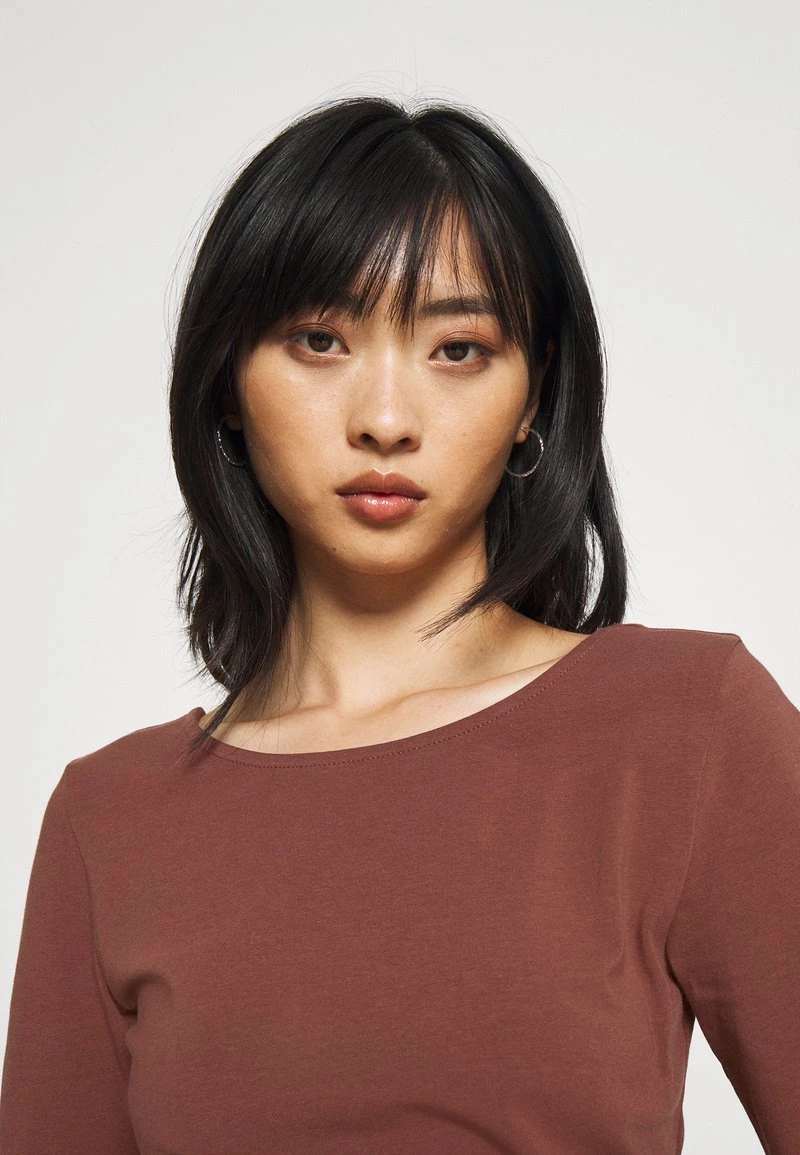 Aktion 👍 ONLY Petite Damen ONLLIVE LOVE - Langarmshirt - Red 🎁 – Bild 4