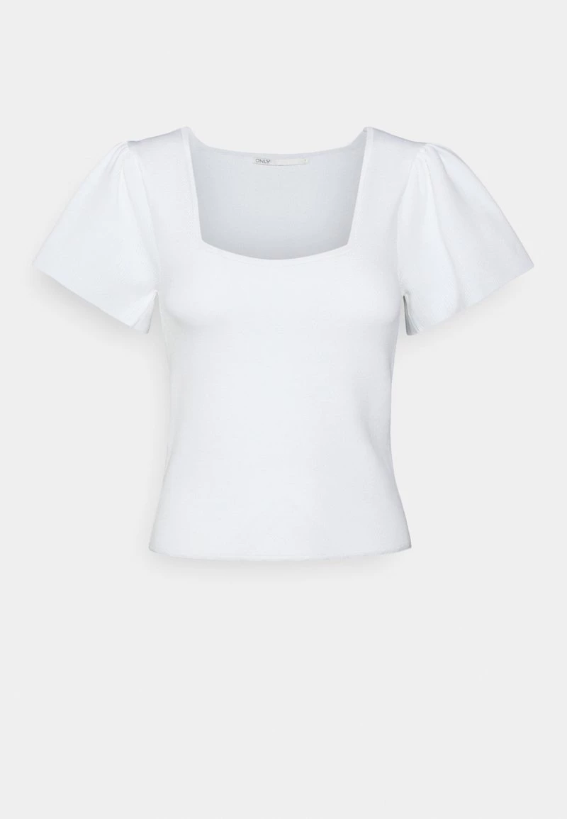 Coupon 🌟 ONLY Petite ONLKENDRA - T-Shirt Basic - Cloud Dancer | Damen 😍
