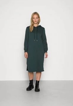 Budget 🔥 ONLY Petite Damen ONLINC JOEY EVERY HOODIE 👗 DRESS - Freizeitkleid - Mallard Green 🛒