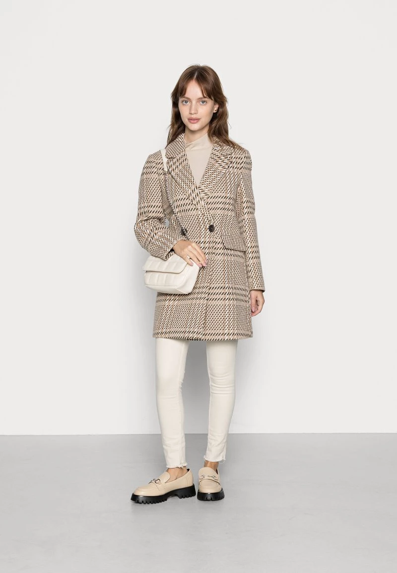 Budget 🛒 ONLY Petite Damen ONLNEWSELENA LIFE 🧥 COAT - Klassischer Mantel - Pumice Stone/rubber/cloud Dancer 🎁 – Bild 2