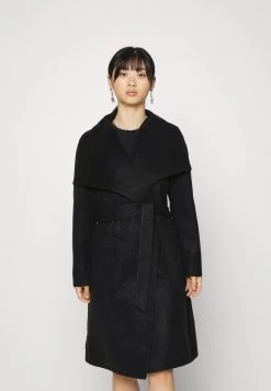 Bestpreis ⭐ ONLY Petite Damen ONLNEWPHOEBE DRAPY 🧥 COAT - Klassischer Mantel - Black ⭐