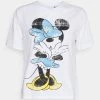 Großhandel ❤️ ONLY Petite Damen ONLINC MINNIE DAISY - T-Shirt Print - White ⌛