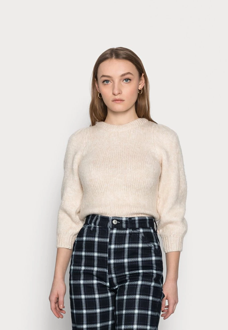 Beste Bewertungen von 🛒 ONLY Petite Damen ONLBENIN - Strickpullover - Pumice Stone/melange 😍