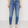 Bestes Angebot ✨ ONLY Petite ONLPAOLA TRIPLE WAIST LIFE - 👖 Jeans Skinny Fit - Medium Blue Denim | Damen 🌟