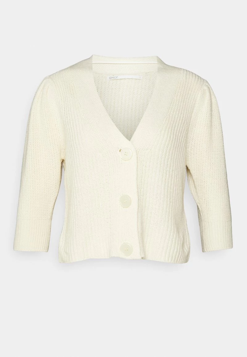Neu 😍 ONLY Petite Damen ONLALBI LIFE CARDIGAN - Strickjacke - Tofu 👏