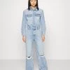 Beste Bewertungen von ⭐ ONLY Petite Damen ONLINC DREA LIFE - Jumpsuit - Light Blue Denim 😀