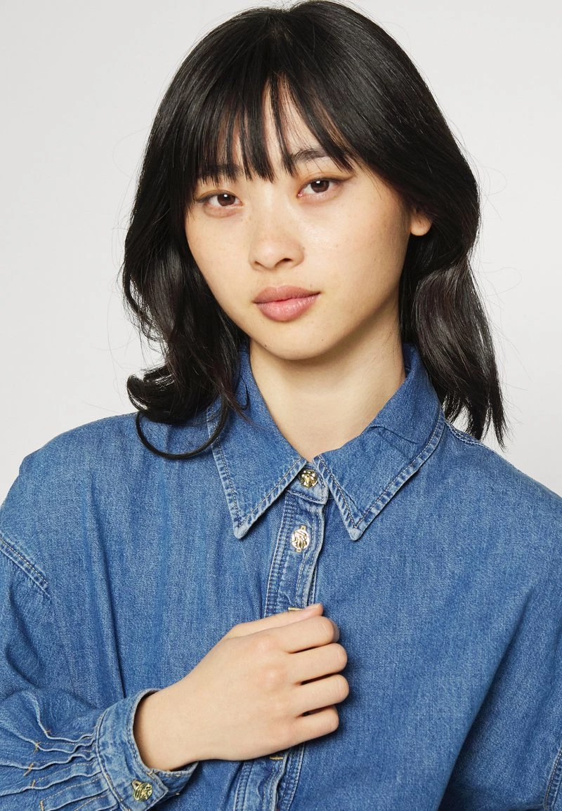 Besorgen ✔️ ONLY Petite Damen ONLASPEN LIFE - Hemdbluse - Medium Blue Denim 🎉 – Bild 4