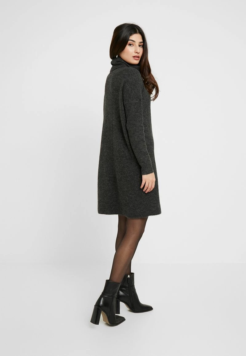 Blitzangebot 🔥 ONLY Petite ONLJANA 👗 DRESS - Strickkleid - Dark Grey Melange | Damen 😉 – Bild 3