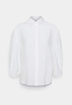 Brandneu 🤩 ONLY Petite ONLOLYMPIA - Hemdbluse - Cloud Dancer | Damen 💯