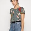 Coupon 😀 ONLY Petite ONLELEONORA - Bluse - Balsam Green | Damen 🤩