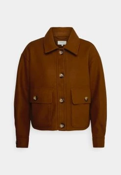 Am billigsten 🛒 ONLY Petite ONLEMMA SHACKET - Leichte Jacke - Rubber | Damen 😀