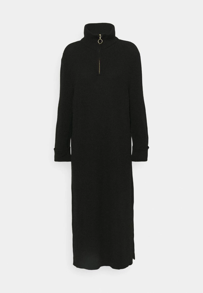 Auslauf ⌛ ONLY Petite Damen ONLTIA LIFE HIGHNECK 👗 DRESS - Strickkleid - Black 😍 – Bild 4