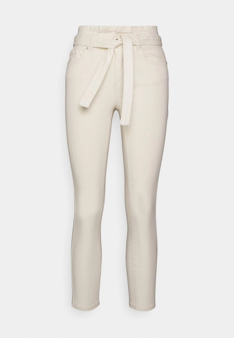 Beste Bewertungen von 🎁 ONLY Petite Damen ONLHUSH LIFE MID BELT - 👖 Jeans Skinny Fit - Ecru 🤩