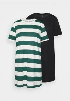 Angebote 😍 ONLY Petite ONLMAY LIFE JUNE 👗 DRESS 2 PACK - Jerseykleid - Green, Black | Damen 😀