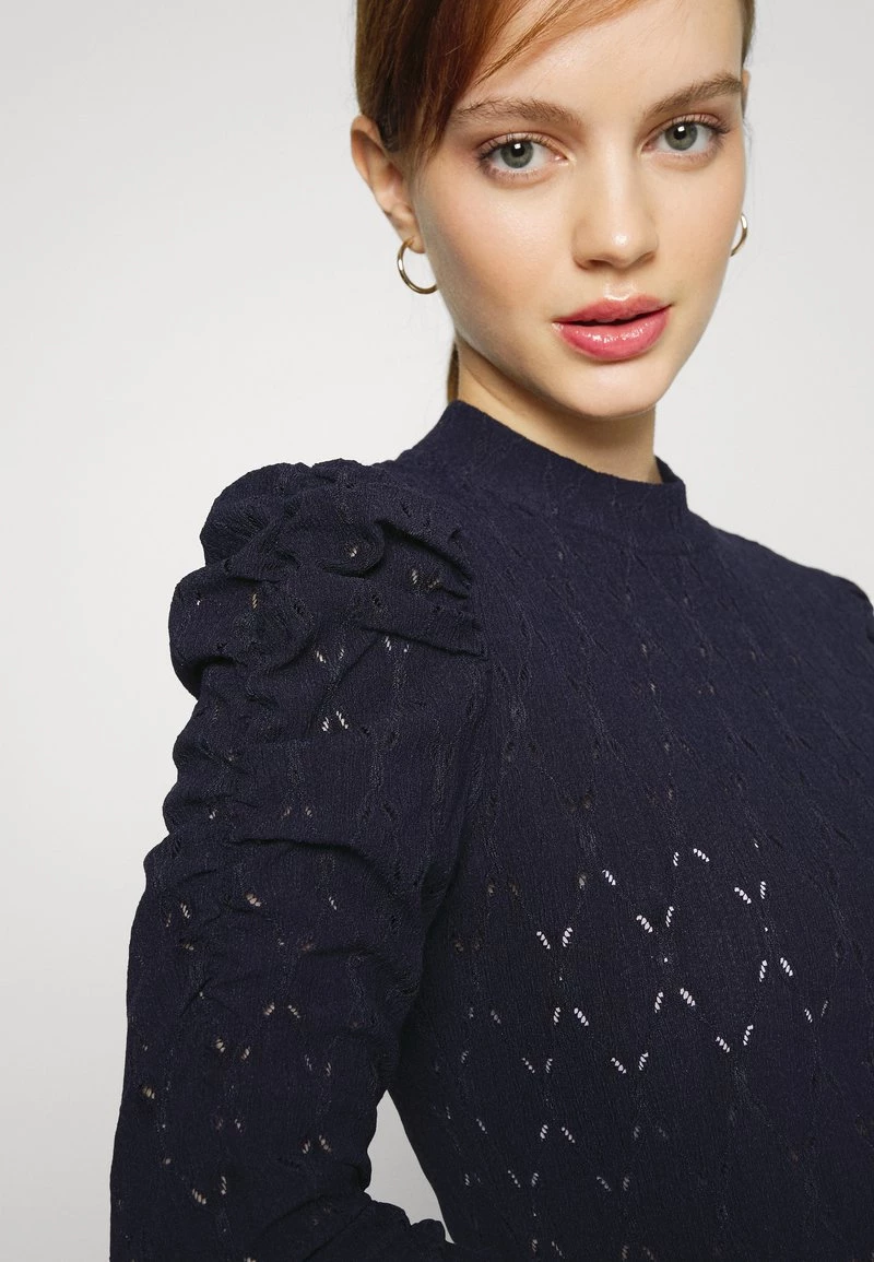 Aktion 🤩 ONLY Petite ONLROSALINE HIGHNECK PUFF - Bluse - Night Sky | Damen ✔️ – Bild 7